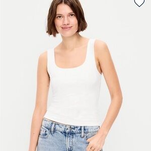 Old Navy Double Layer Scoop Neck Tank Top